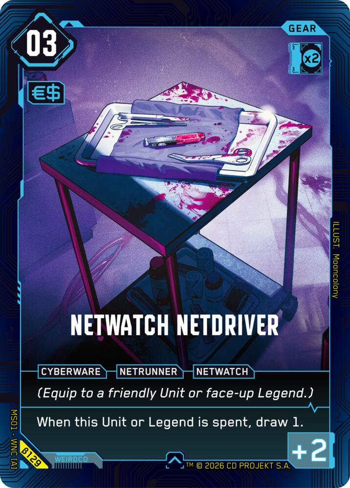 NetWatch Netdriver B129 Uncommon