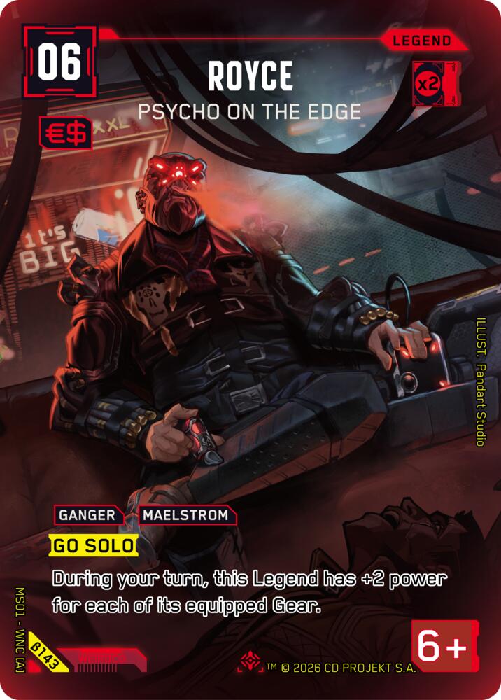 Royce - Psycho on the Edge (ILegend) B143 Iconic Legend