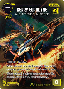 Kerry Eurodyne - Axe, Attitude, Audience (MS01) B146 Iconic Legend