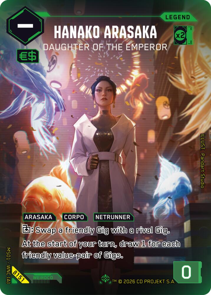 Hanako Arasaka - Daughter of the Emperor (ILegend) B151 Iconic Legend