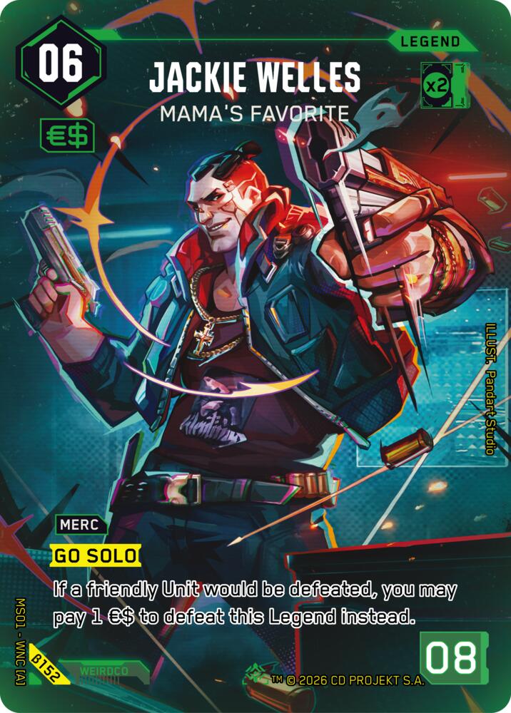 Jackie Welles - Mama's Favorite (ILegend) B152 Iconic Legend