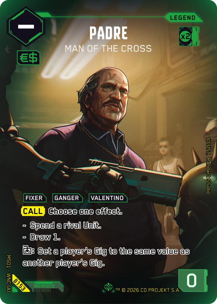 Padre - Man of the Cross (ILegend) B153 Iconic Legend
