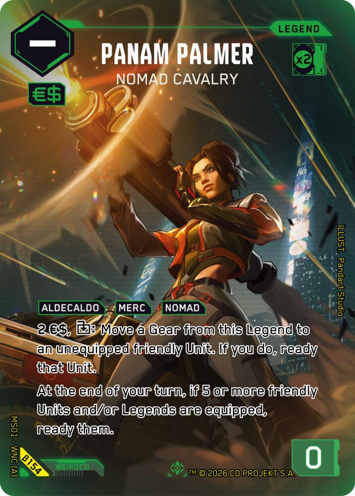 Panam Palmer - Nomad Cavalry (ILegend) B154 Iconic Legend