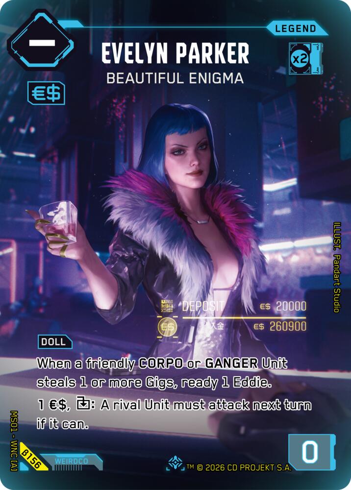 Evelyn Parker - Beautiful Enigma (ILegend) B156 Iconic Legend