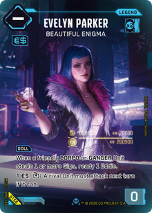 Evelyn Parker - Beautiful Enigma (MS01) B156 Iconic Legend