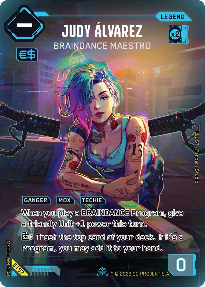 Judy Alvarez - Braindance Maestro (ILegend) B157 Iconic Legend
