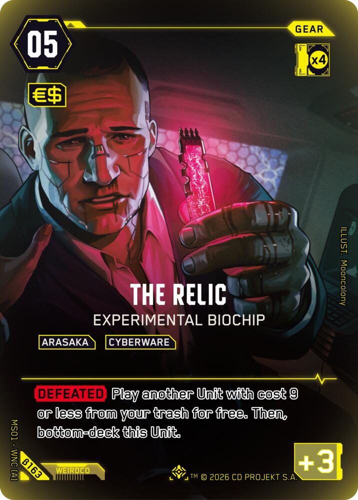The Relic - Experimental Biochip (IO) B163 Iconic Other