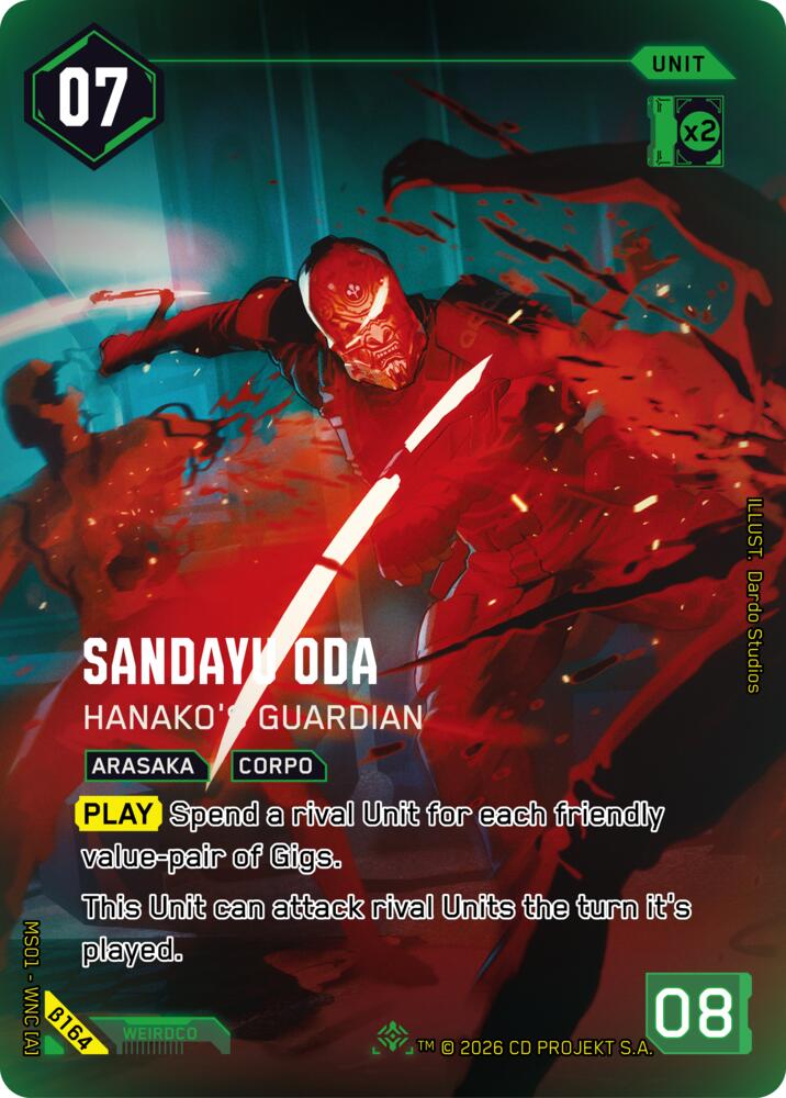 Sandayu Oda - Hanako's Guardian (IO) B164 Iconic Other