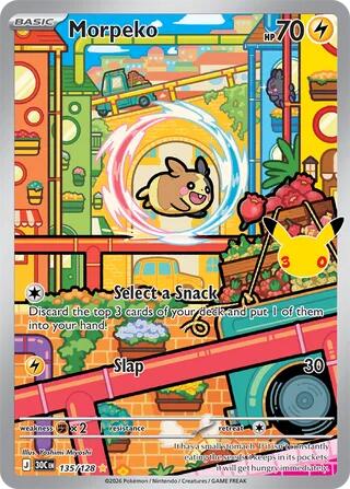 Morpeko 30C 135/128 Illustration Rare Holo