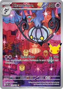 Chandelure 30C 137/128 Illustration Rare Holo