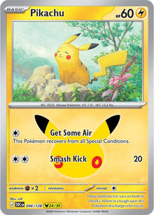 Pikachu 30C 046/128 Pikachu Rare Holo