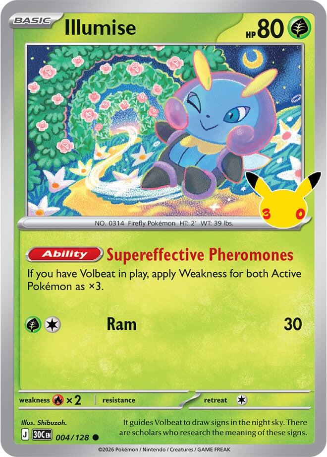 Illumise 30C 004/128 Common Holo