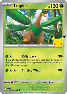 Tropius 30C 005/128 Common Holo