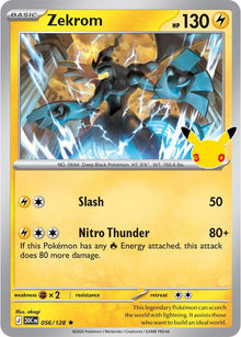 Zekrom 30C 056/128 Rare Holo