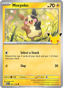 Morpeko 30C 061/128 Common Holo
