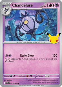 Chandelure 30C 075/128 Common Holo