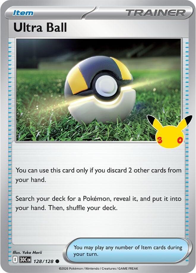 Ultra Ball 30C 128/128 Common Holo