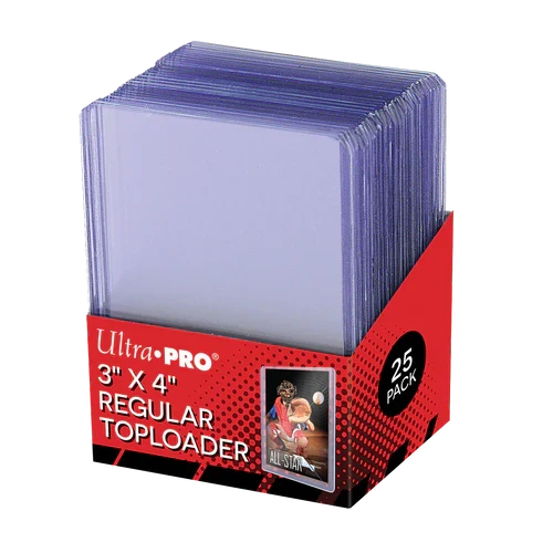 Ultra Pro: Clear Regular 3" x 4" Toploaders