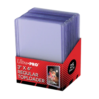 Ultra Pro: Clear Regular 3" x 4" Toploaders