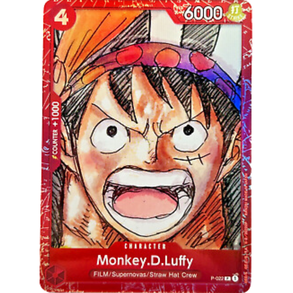 Monkey D. Luffy P-022 Promo ENG)