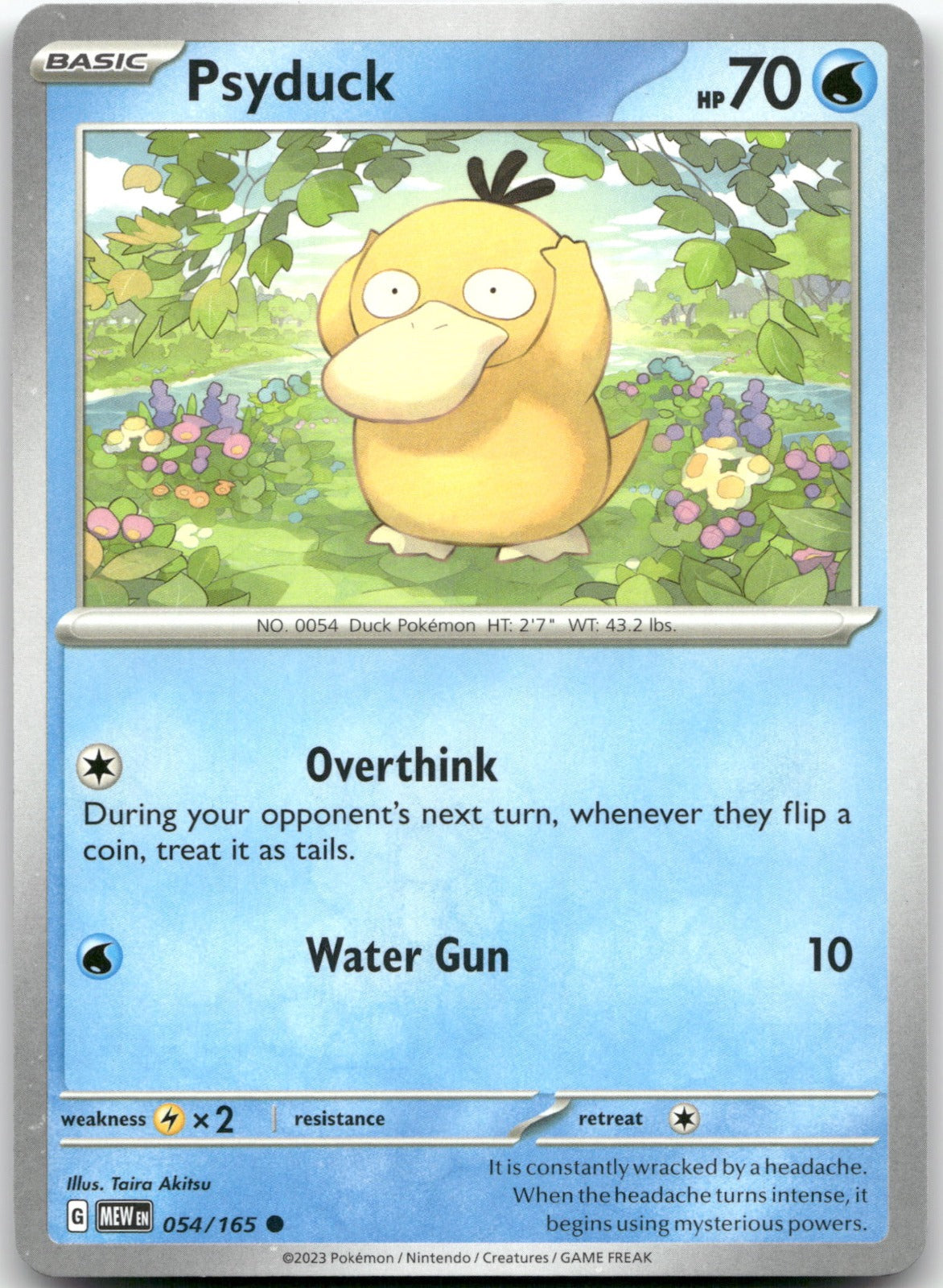 Psyduck MEW 054/165 Common