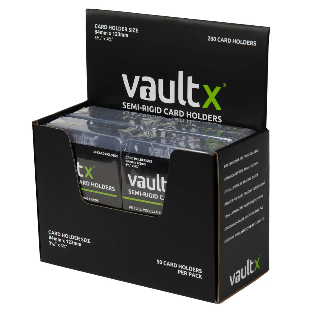 Vault X: Semi Rigid Card Holders