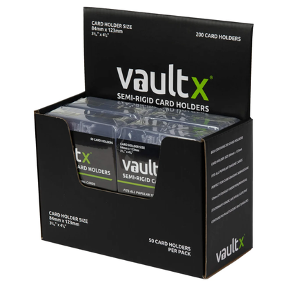 Vault X: Semi Rigid Card Holders