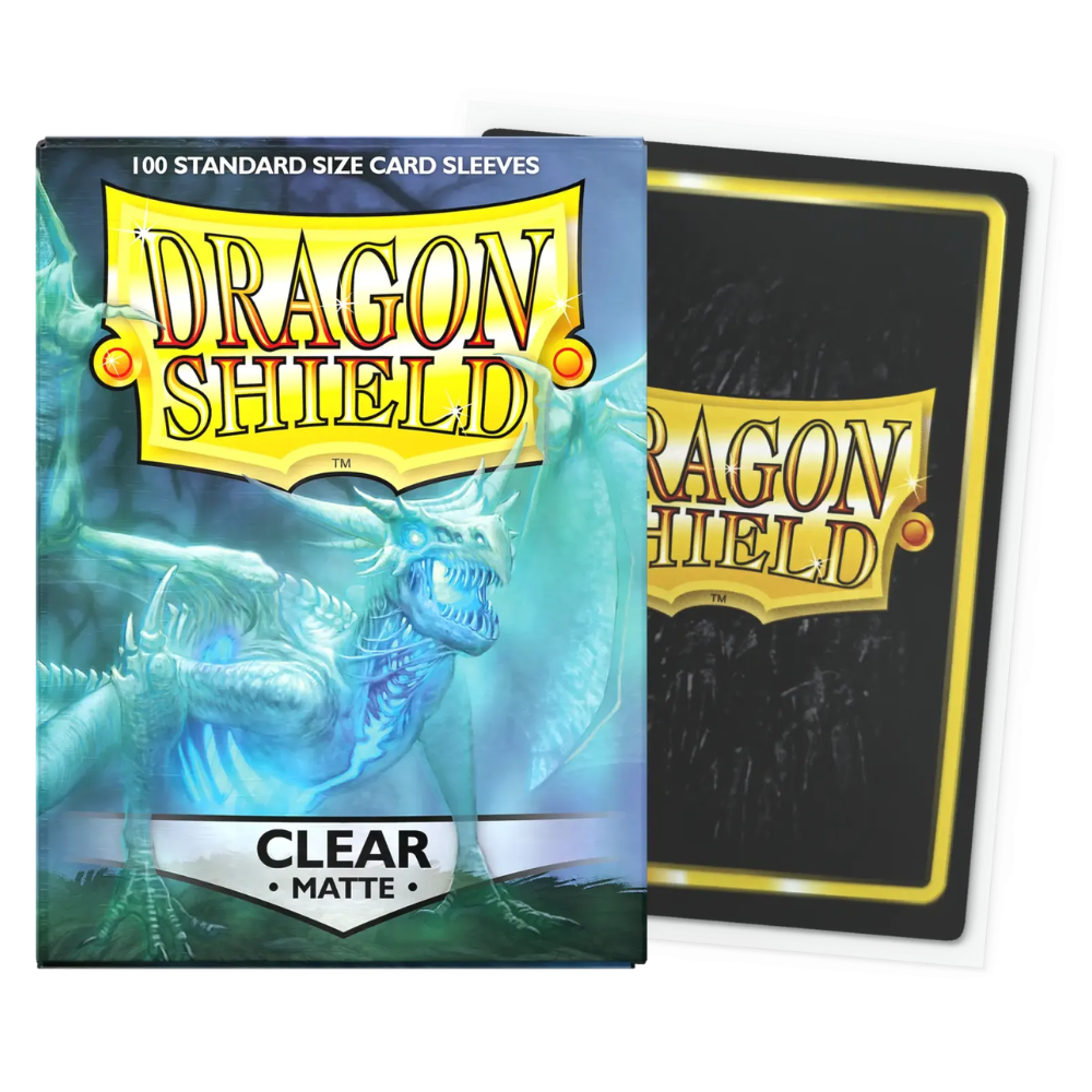 Dragon Shield: Matte Clear Sleeves