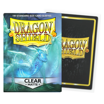 Dragon Shield: Matte Clear Sleeves