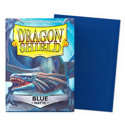 Dragon Shield: Matte Blue Sleeves