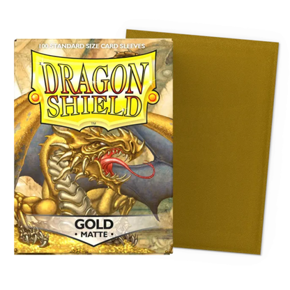 Dragon Shield: Matte Gold Sleeves