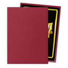 Dragon Shield: Matte Blood Red Sleeves