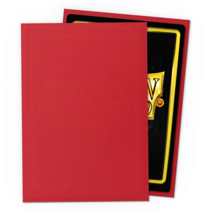 Dragon Shield: Matte Ruby Sleeves