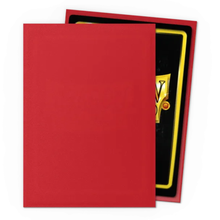 Dragon Shield: Matte Crimson Sleeves