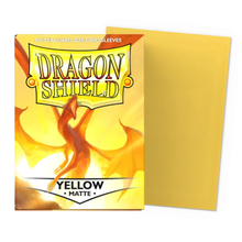 Dragon Shield: Matte Yellow Sleeves