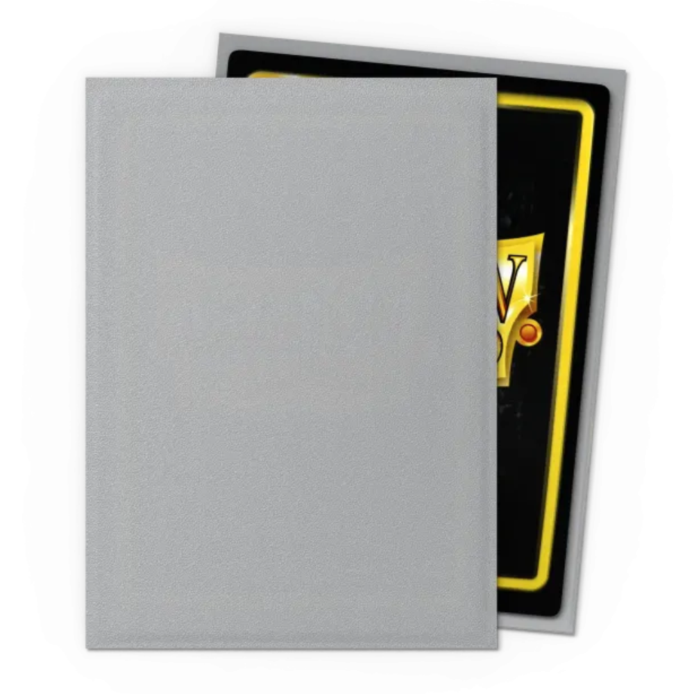 Dragon Shield: Matte Silver Sleeves