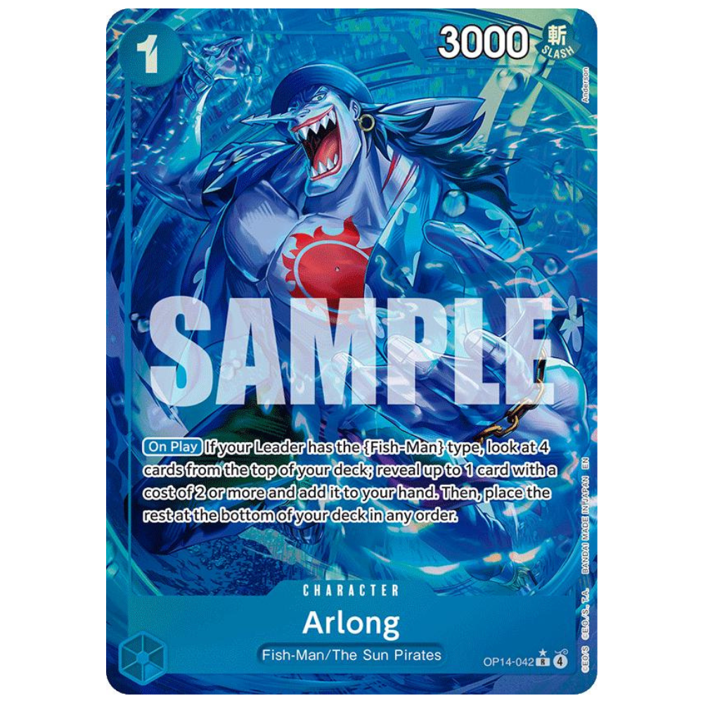 Arlong OP14-042 R (ENG)