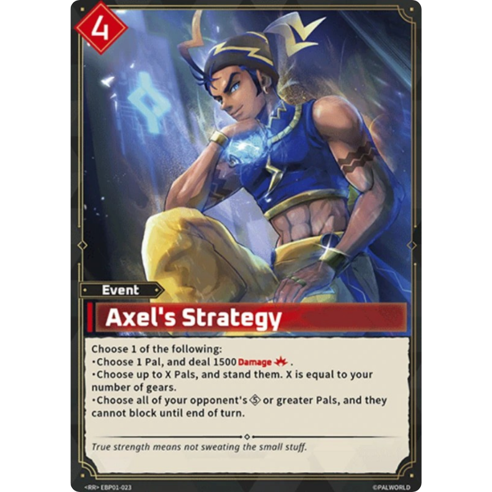 Axel's Strategy EBP01-023 RR