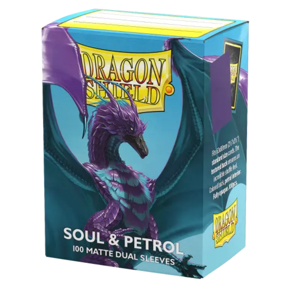 Dragon Shield: Soul & Petrol Matte Dual Sleeves