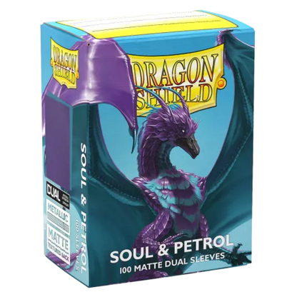 Dragon Shield: Soul & Petrol Matte Dual Sleeves