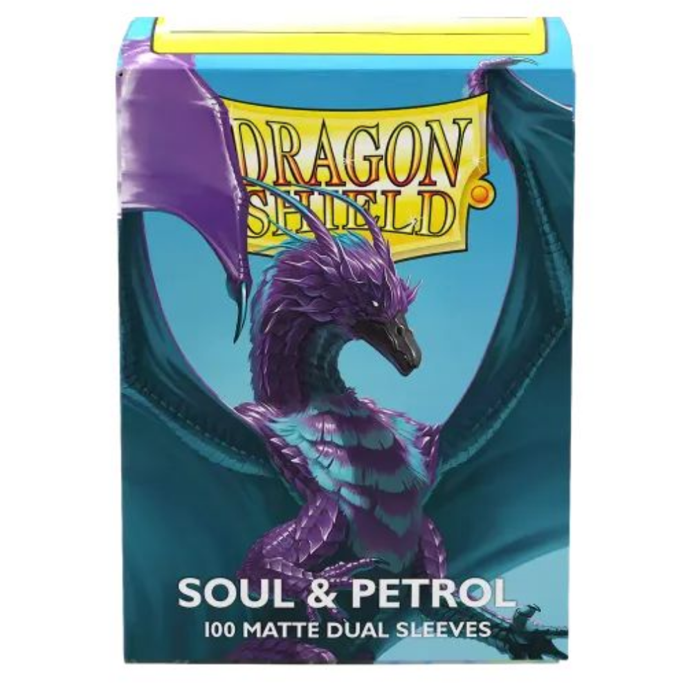 Dragon Shield: Soul & Petrol Matte Dual Sleeves