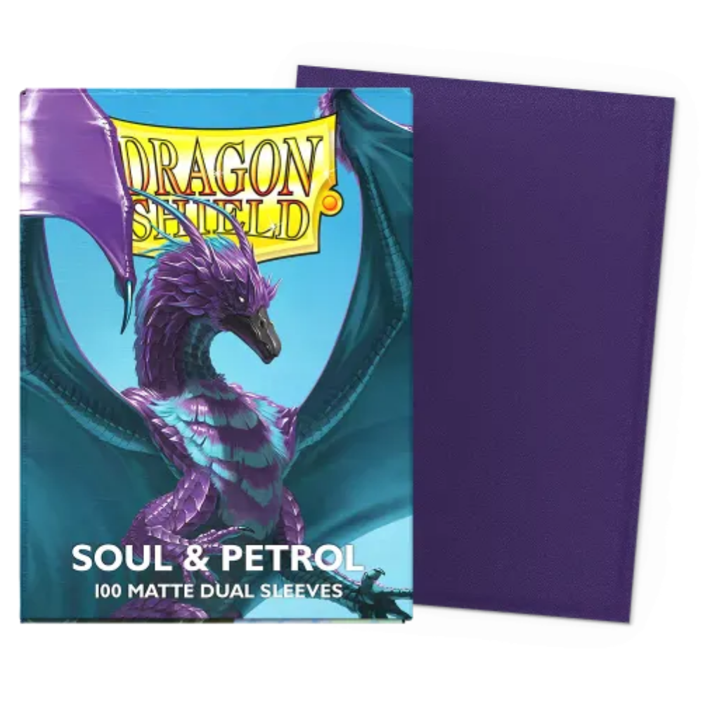 Dragon Shield: Soul & Petrol Matte Dual Sleeves