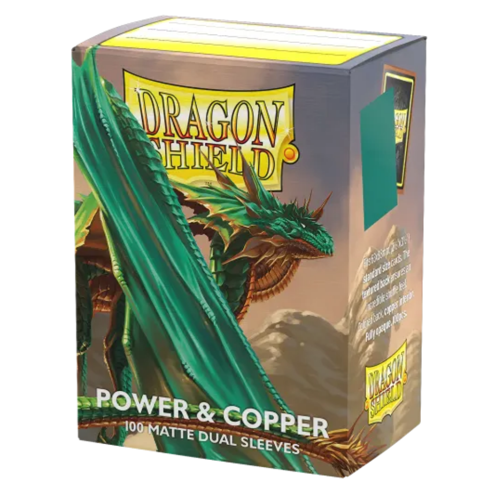 Dragon Shield: Power & Copper Matte Dual Sleeves