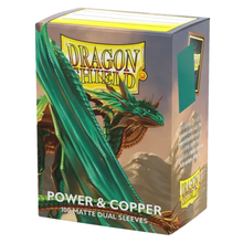 Dragon Shield: Power & Copper Matte Dual Sleeves