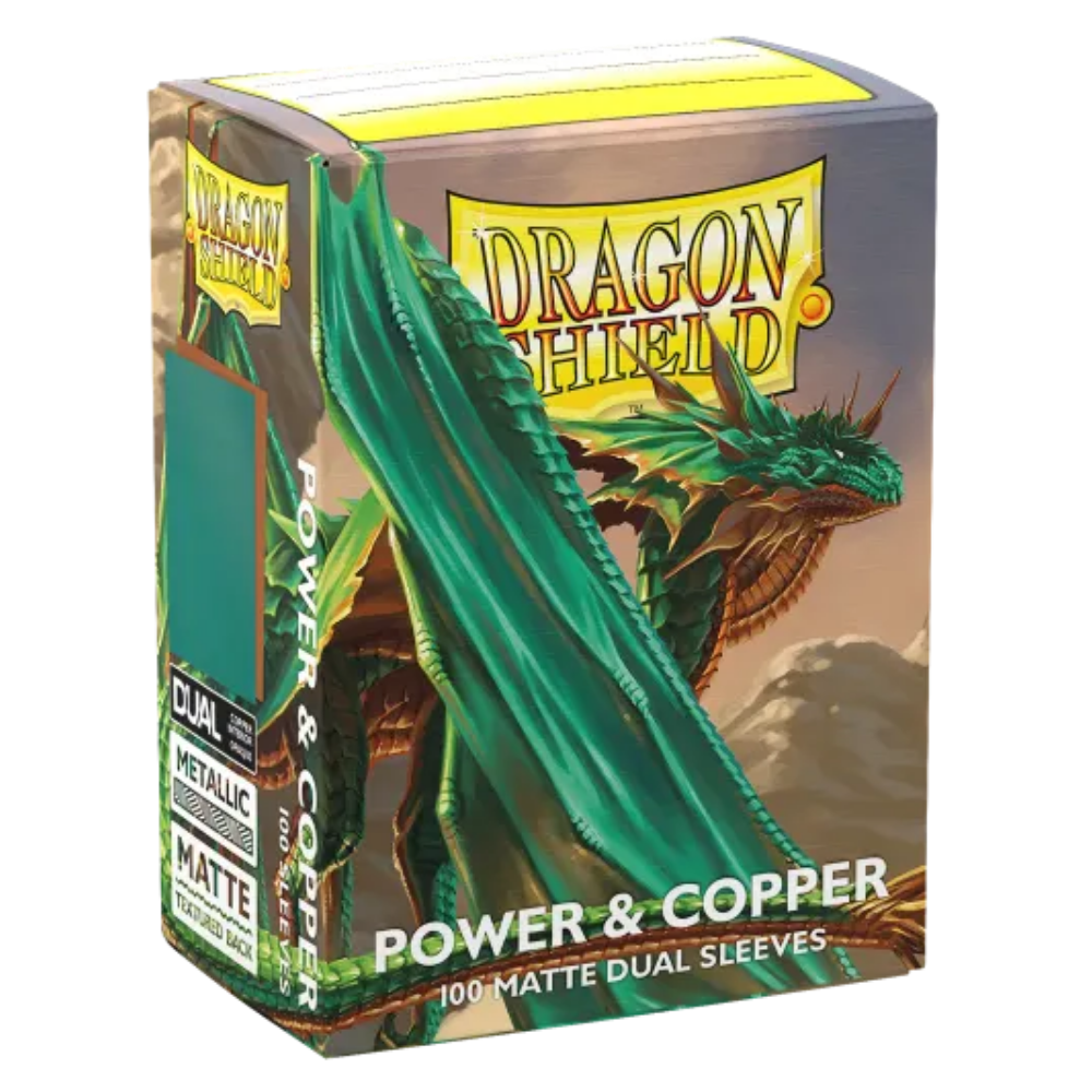 Dragon Shield: Power & Copper Matte Dual Sleeves