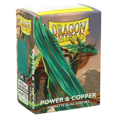Dragon Shield: Power & Copper Matte Dual Sleeves