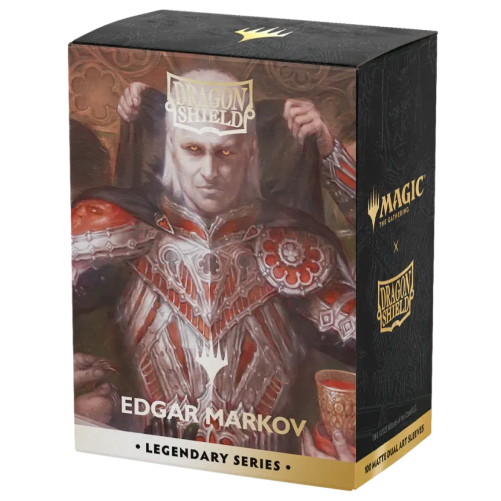 Dragon Shield Legendary Series: Edgar Markov Matte Dual Art Standard Sleeves