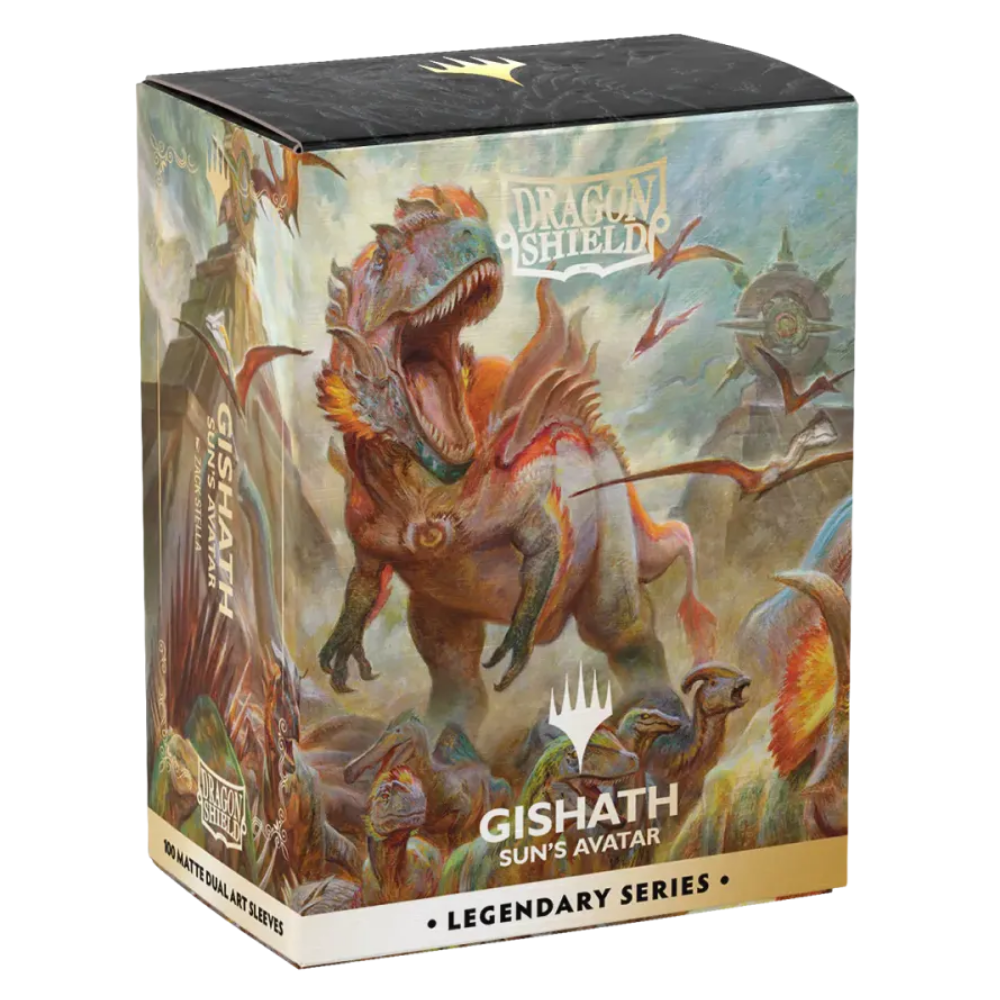 Dragon Shield Legendary Series: Gishath Sun´s Avatar Matte Dual Art Standard Sleeves