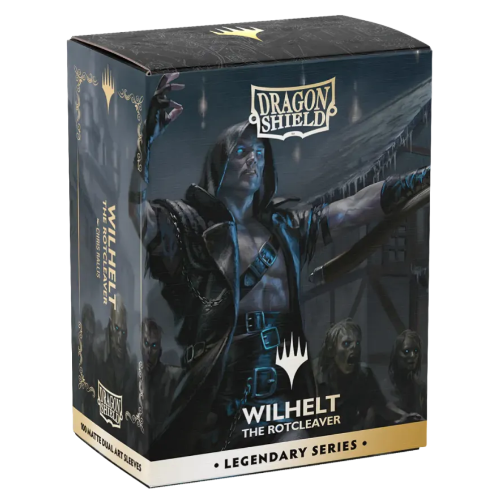 Dragon Shield Legendary Series: Wilhelt The Rotcleaver Matte Dual Art Standard Sleeves