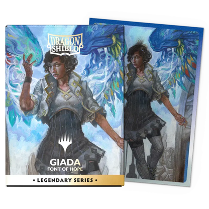 Dragon Shield Legendary Series: Giada Font of Hope Matte Dual Art Standard Sleeves